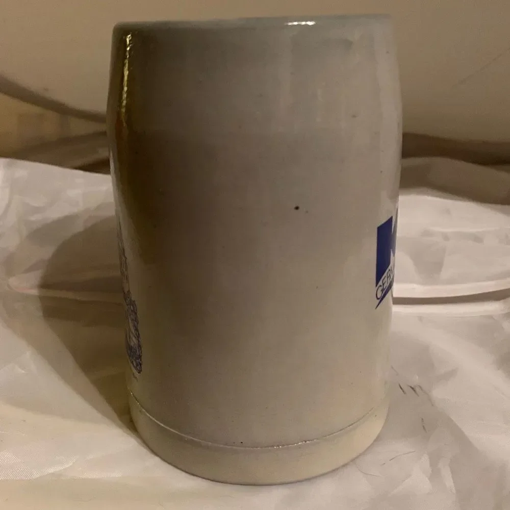 KD German Rhine Line Die Marksburg b. Braunschweig am Rhein .4 Liter Stein
